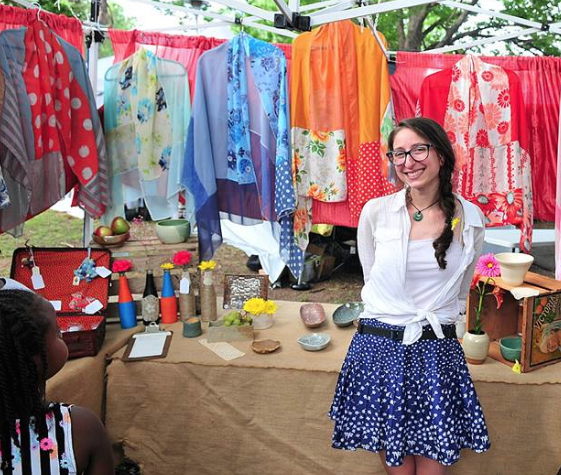 Local arts vendor Local arts vendor