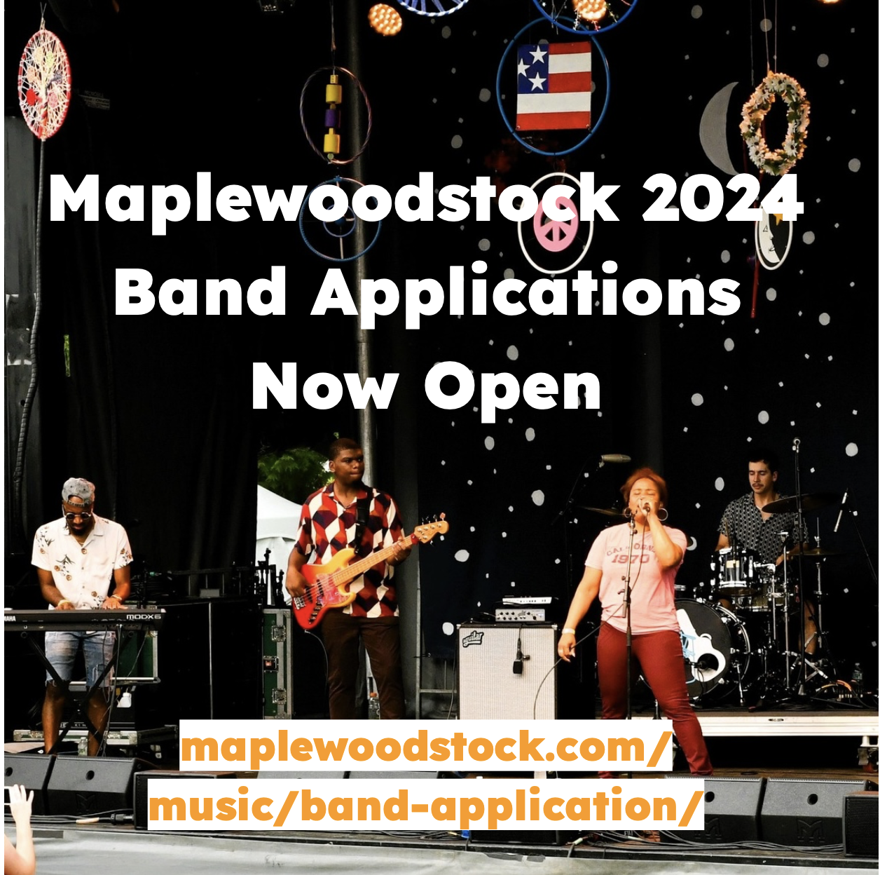 Music Band Application Process Maplewoodstock Music and Arts Festival