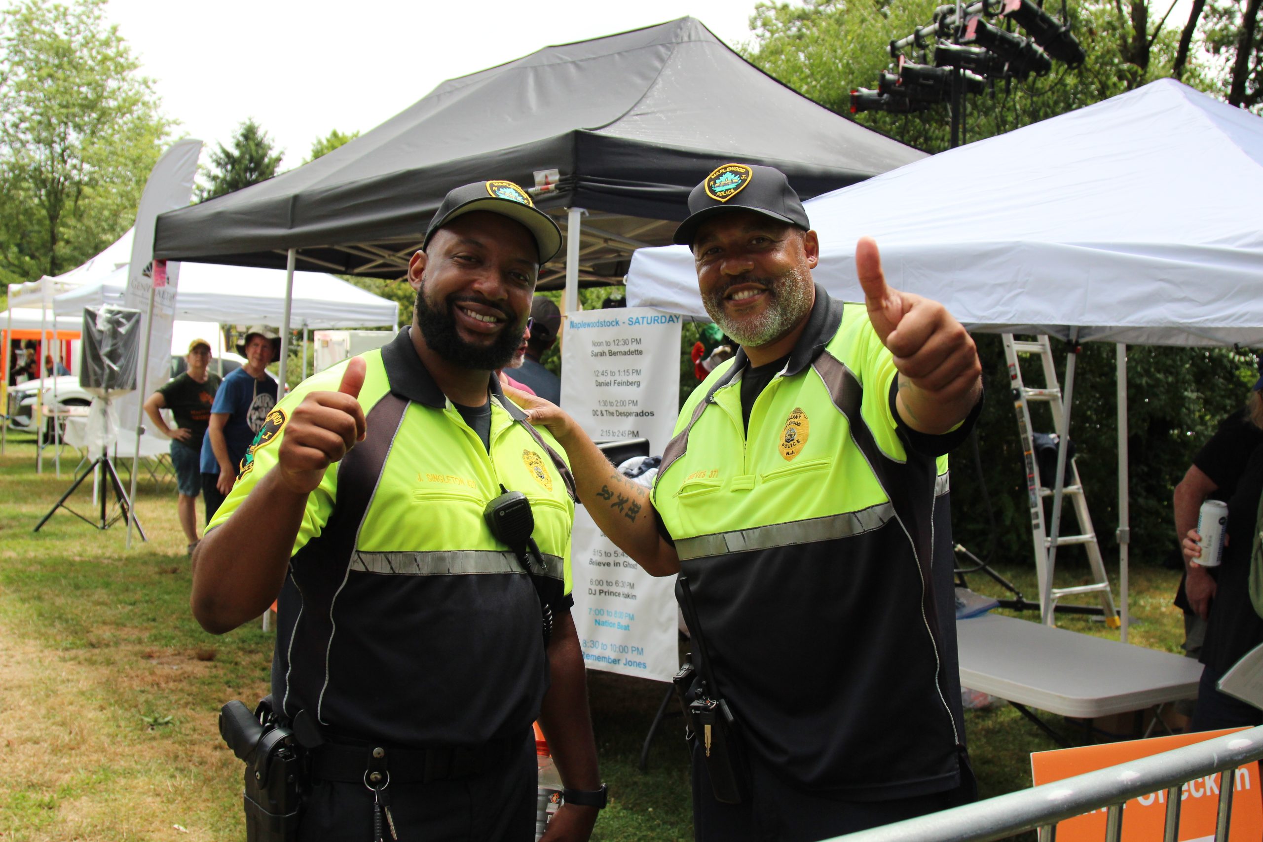 Safety and security at Maplewoodstock