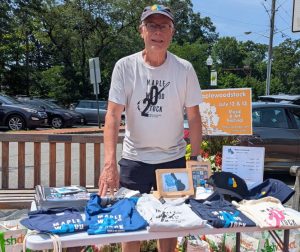 Maplewoodstock 2025 sidewalk merch sales