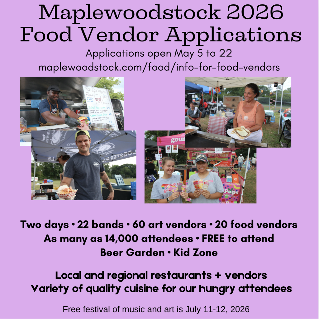 Maplewoodstock Food Vendor Application 2026