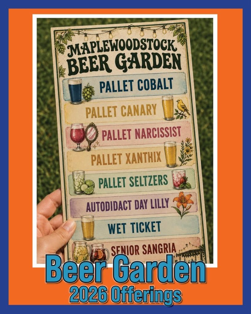 2026 beer garden 2026 Beer Garden offerings